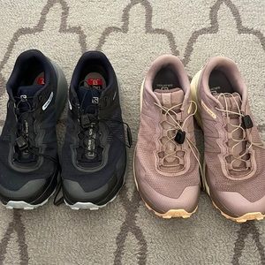 Salomon Sense Ride 3 Trail Running Shoes Womens 7.5 - two pairs!